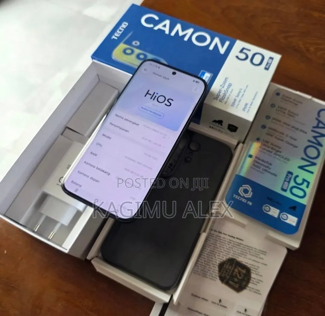 New Tecno Camon 50 Ultra 512 GB Black