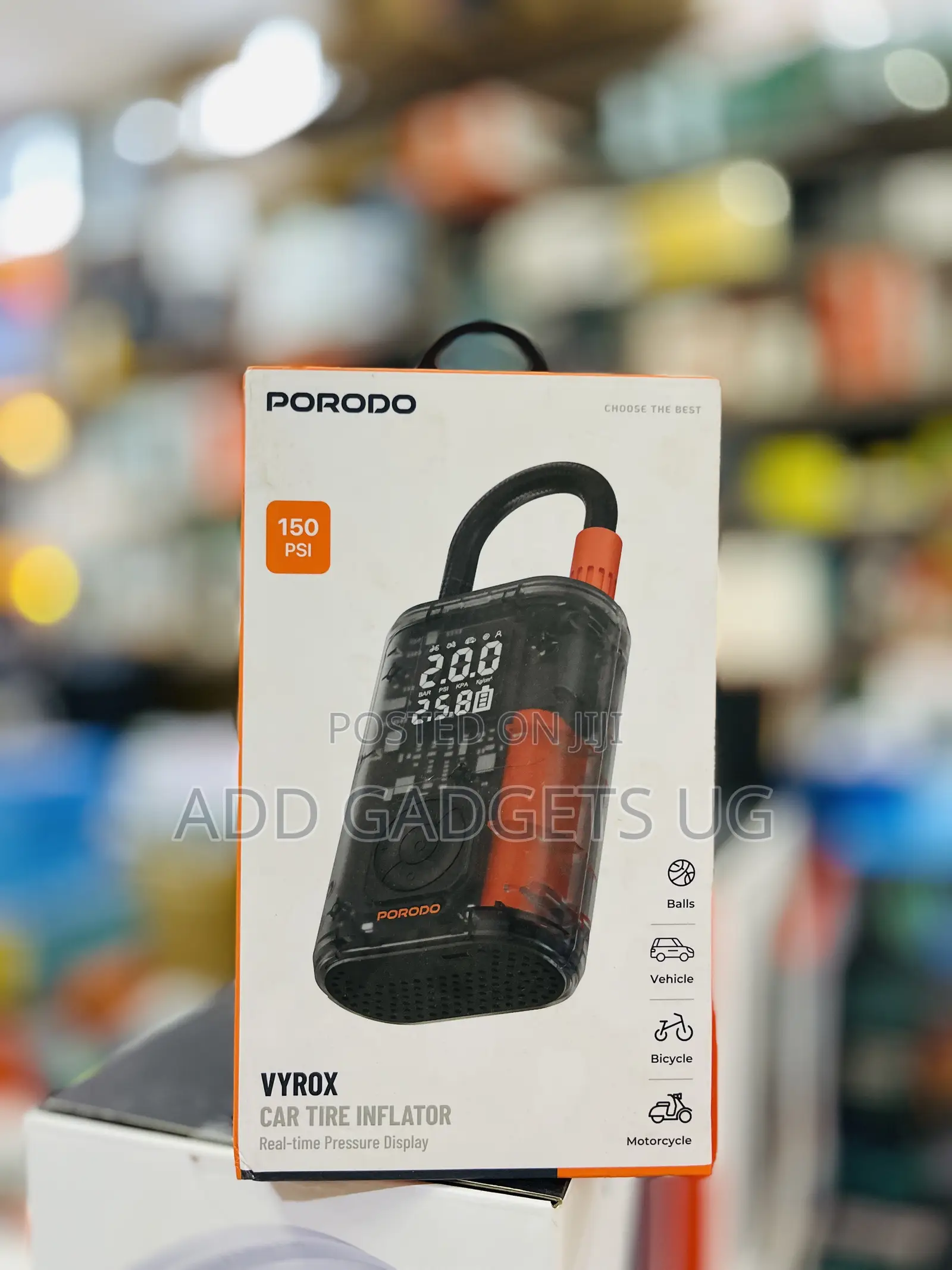 Porodo Vyrox Car Tyre Inflator