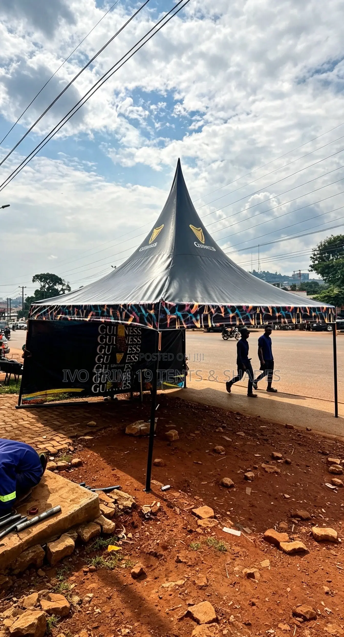 50 Seater Tent With One Flap