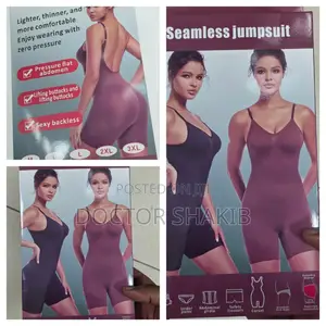 Women's Seamless Full-Body Shapewear Jumpsuit