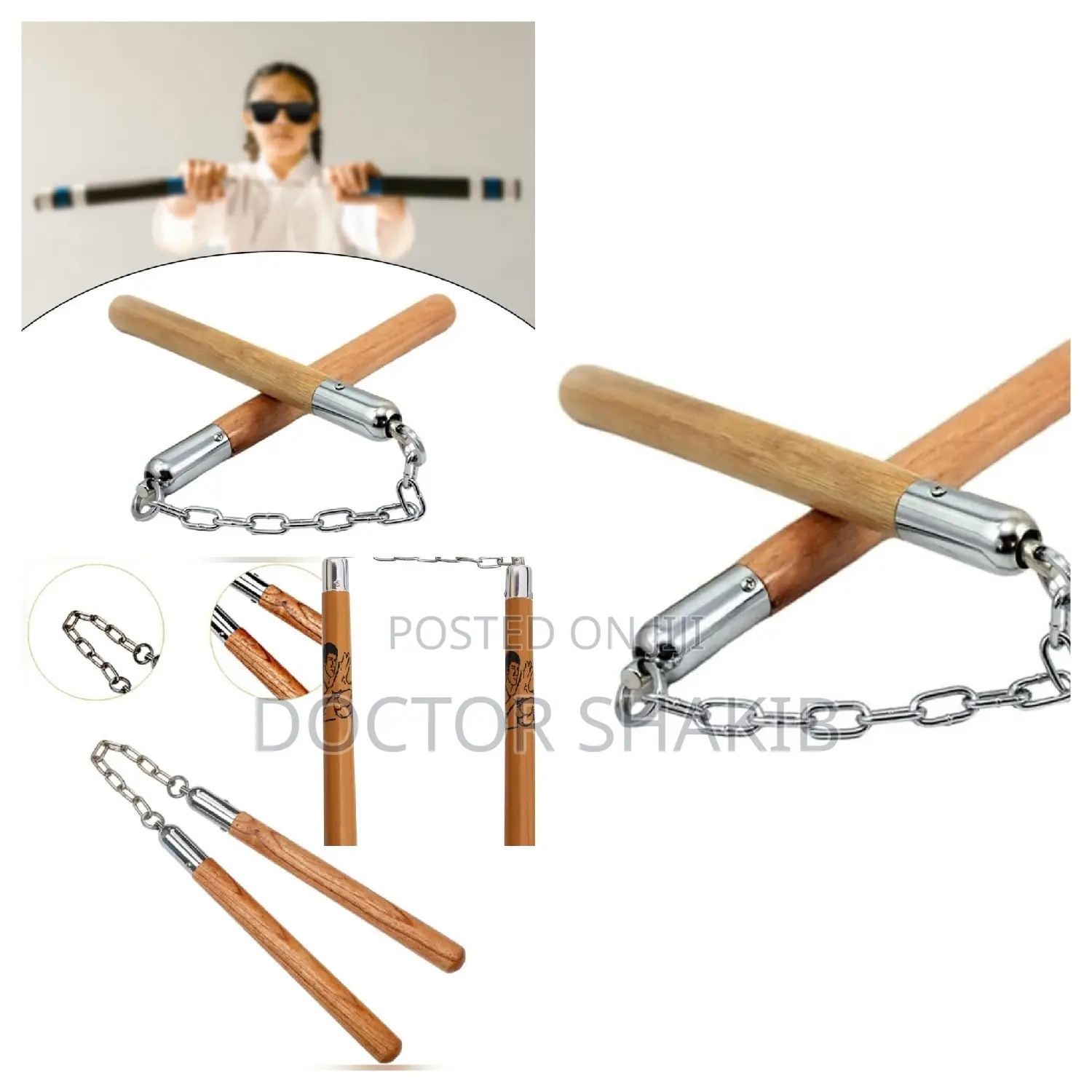 Martial Arts Training Nunchuck