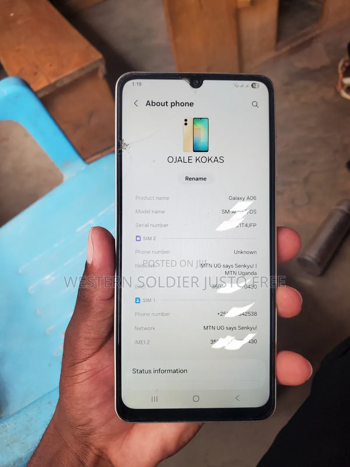 Samsung Galaxy A06 64 GB Gold