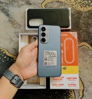 New Tecno Spark 40 Pro+ 256 GB Black