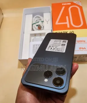 New Tecno Spark 40 256 GB Black