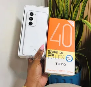 New Tecno Spark 40 Pro+ 256 GB White
