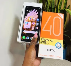 New Tecno Spark 40 Pro+ 256 GB White