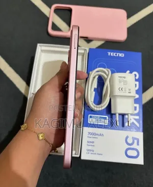 New Tecno Spark 50 128 GB Pink