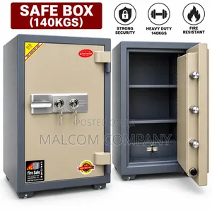 140KG Fire Resistant Safe Box – Heavy Duty Security Safe in Uganda