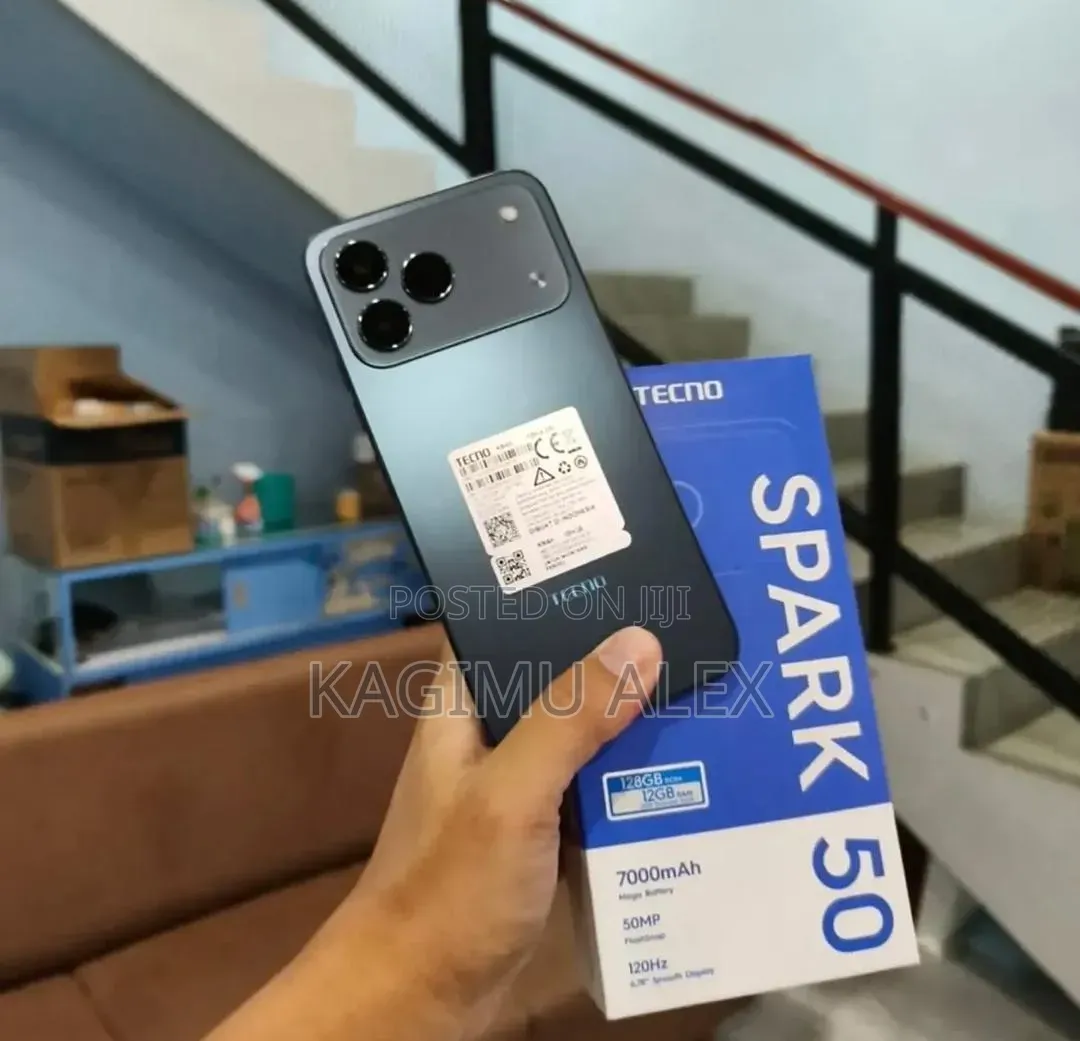 New Tecno Spark 50 128 GB Black