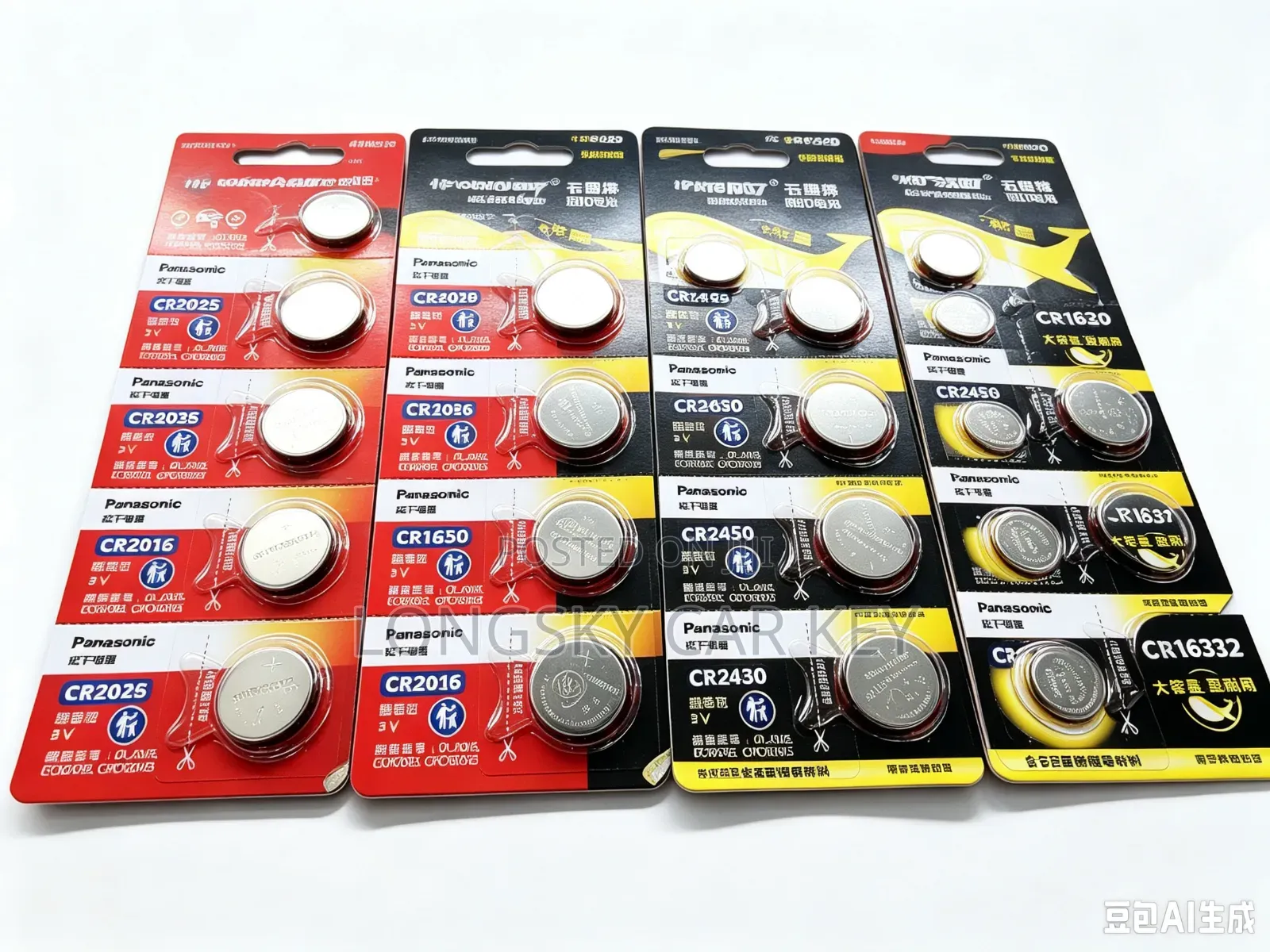 CR Car Key Batteries for Replacement