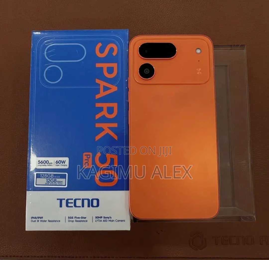 New Tecno Spark 50 Pro 256 GB Orange