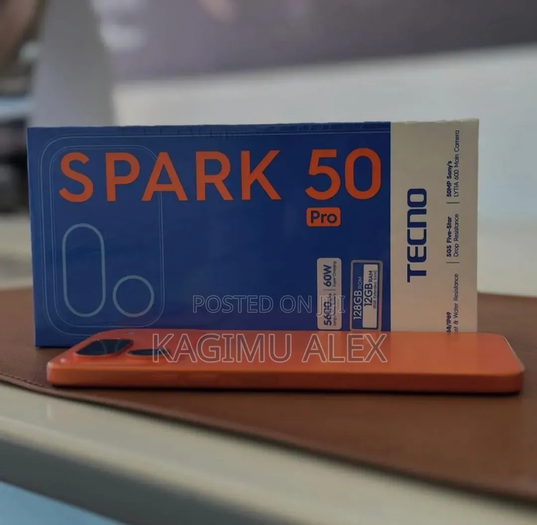 New Tecno Spark 50 Pro 256 GB Orange