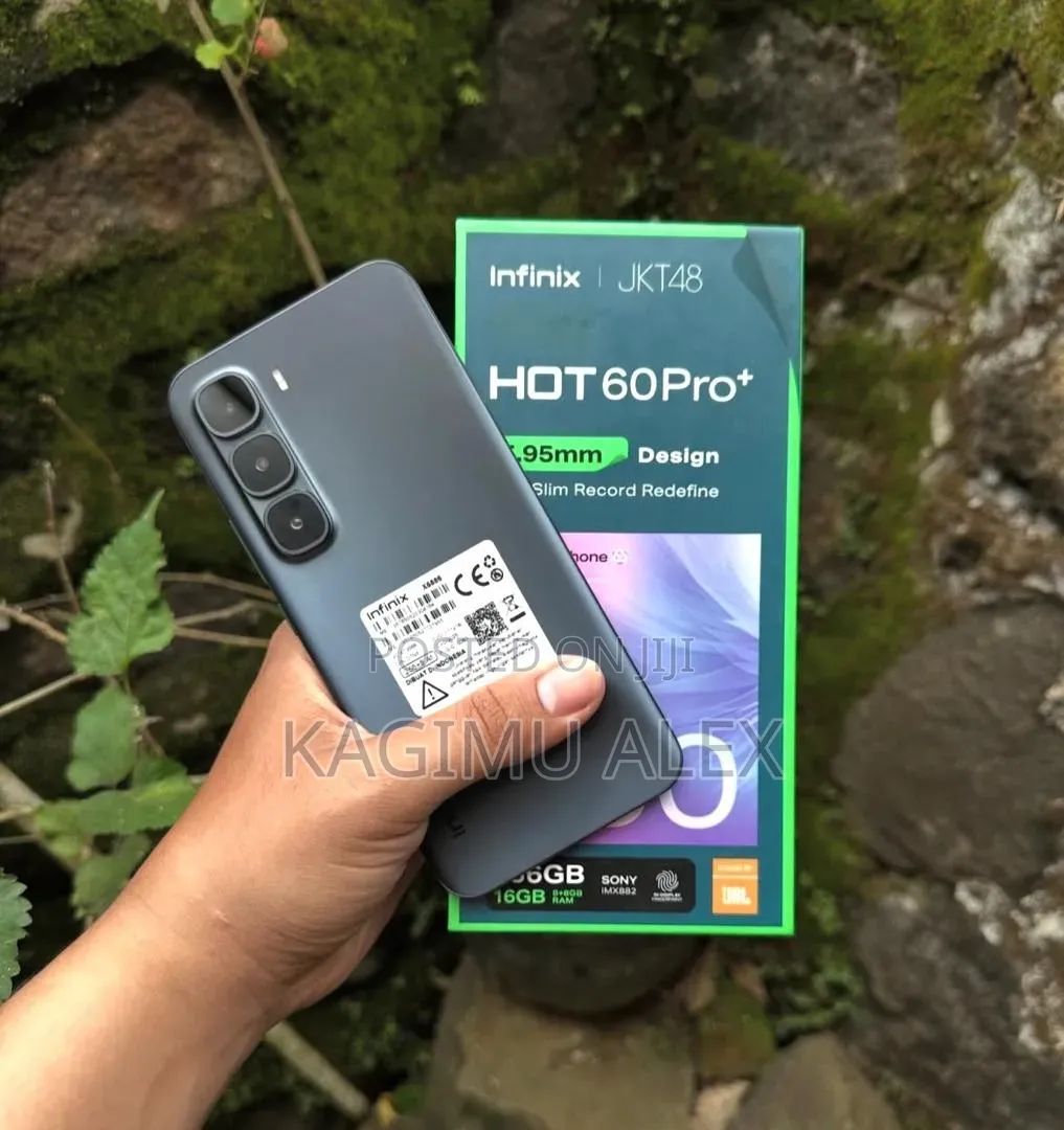 New Infinix Hot 60 Pro+ 256 GB Black
