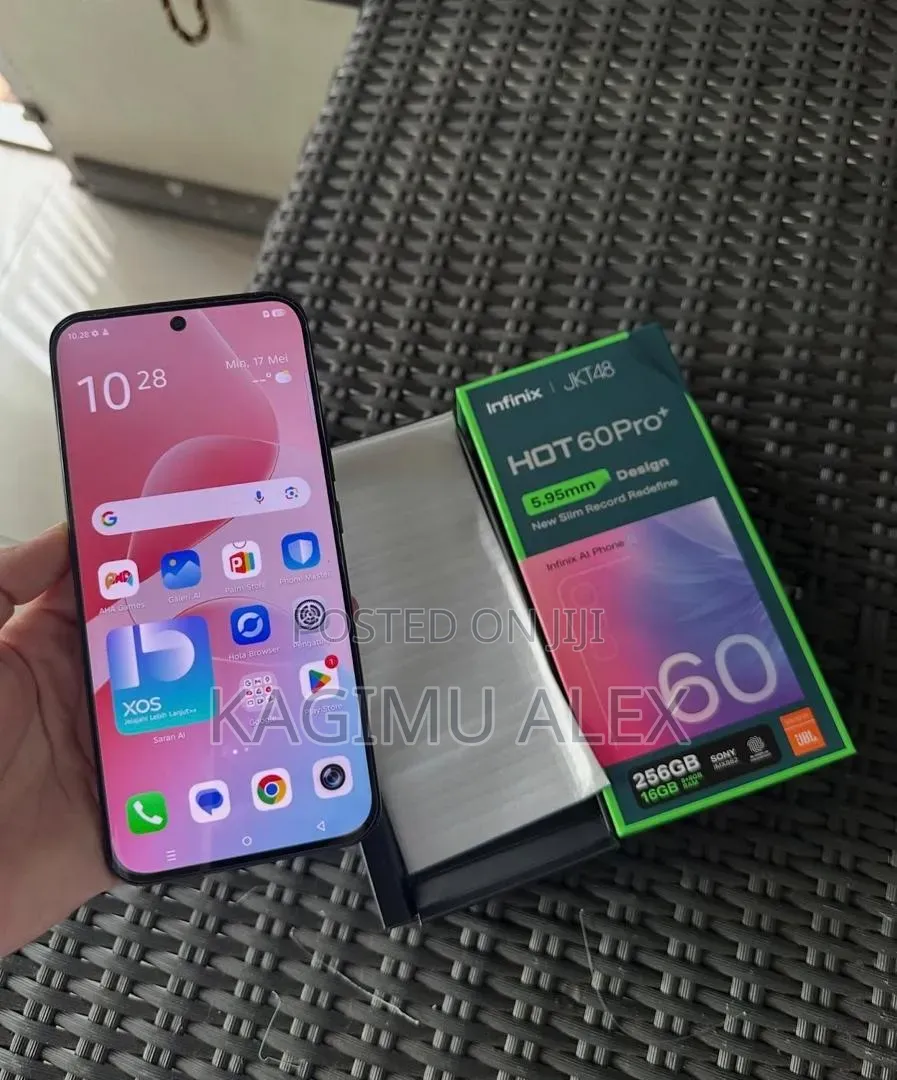 New Infinix Hot 60 Pro+ 256 GB Black
