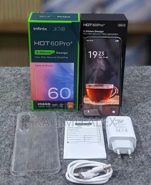 New Infinix Hot 60 Pro+ 256 GB Black