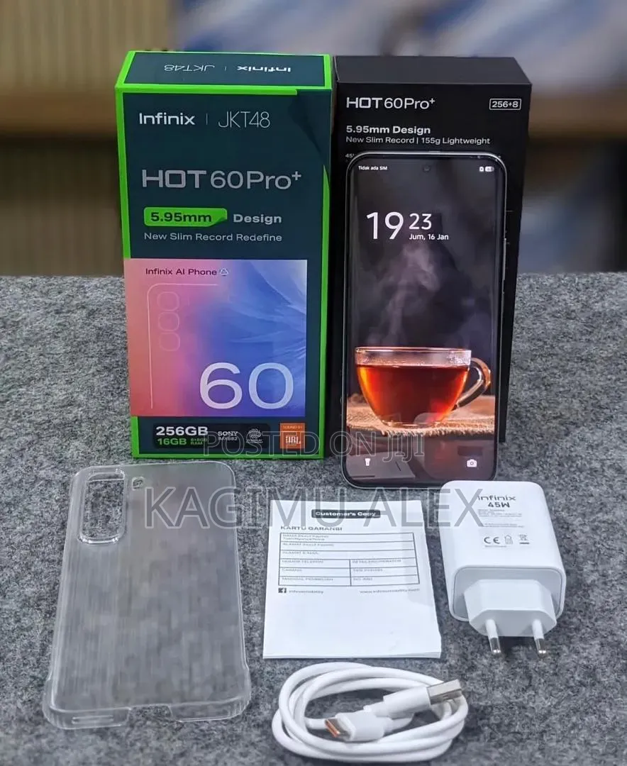 New Infinix Hot 60 Pro+ 256 GB Black