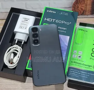 New Infinix Hot 60 Pro+ 256 GB Black