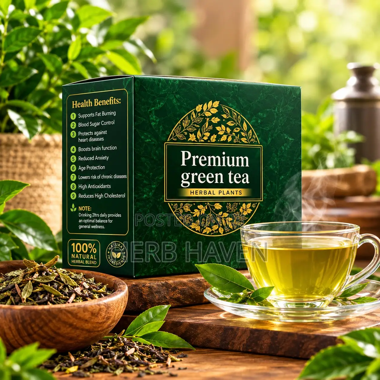 Herb Haven Premium Green Tea