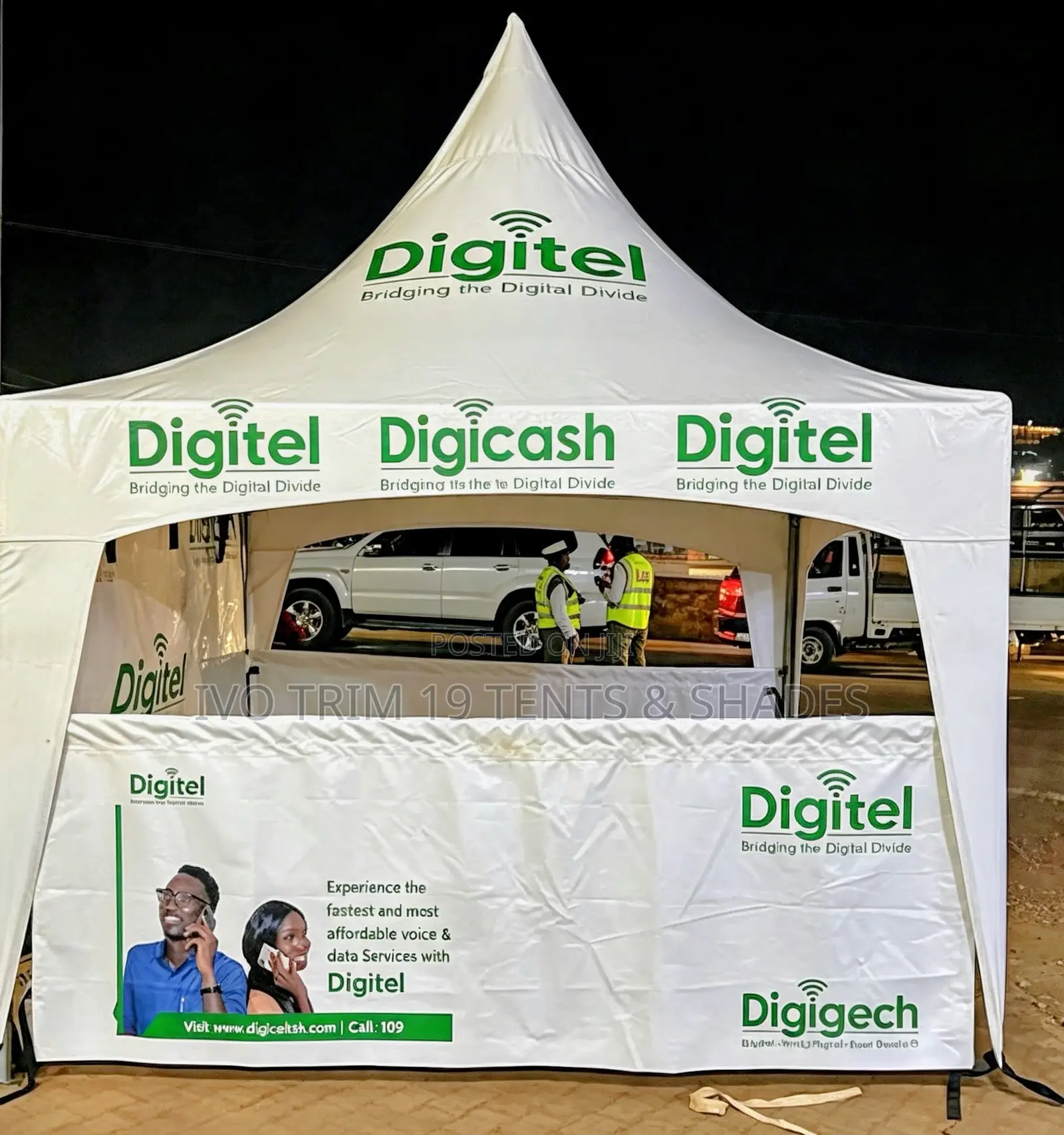 High-Peak Branded Promotional Booth