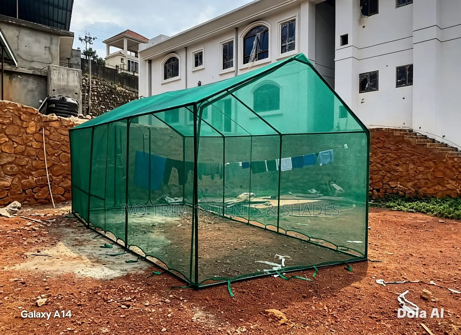 Green Garden or Nursery Bed House