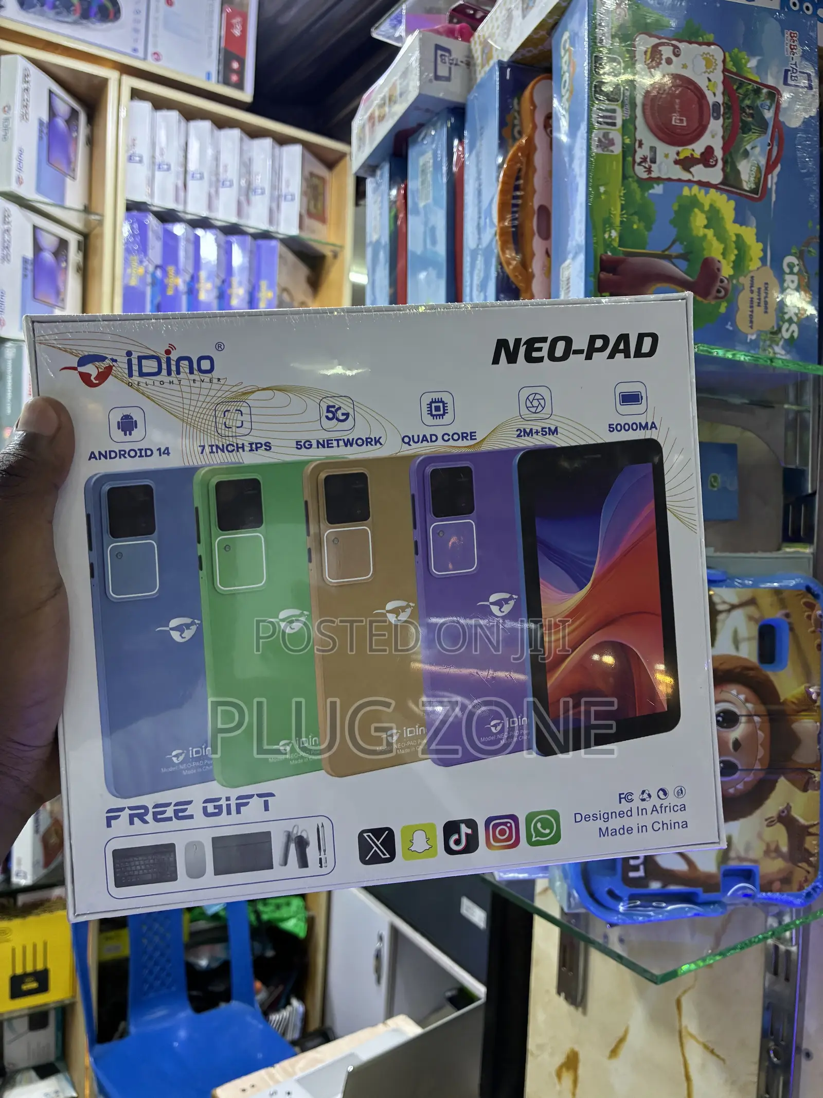 New Idino Note Pad 8 64 GB Black