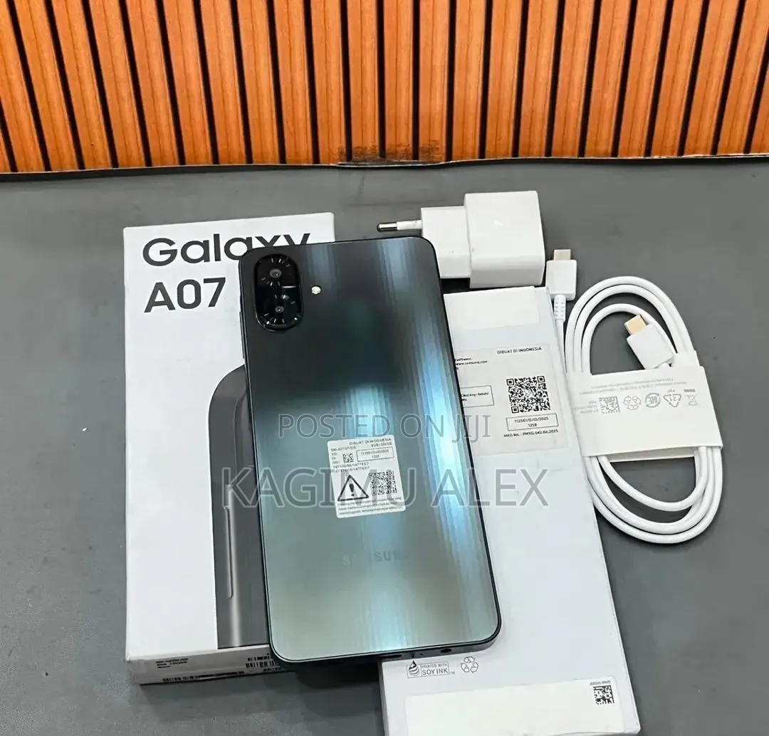 New Samsung Galaxy A07 128 GB Black