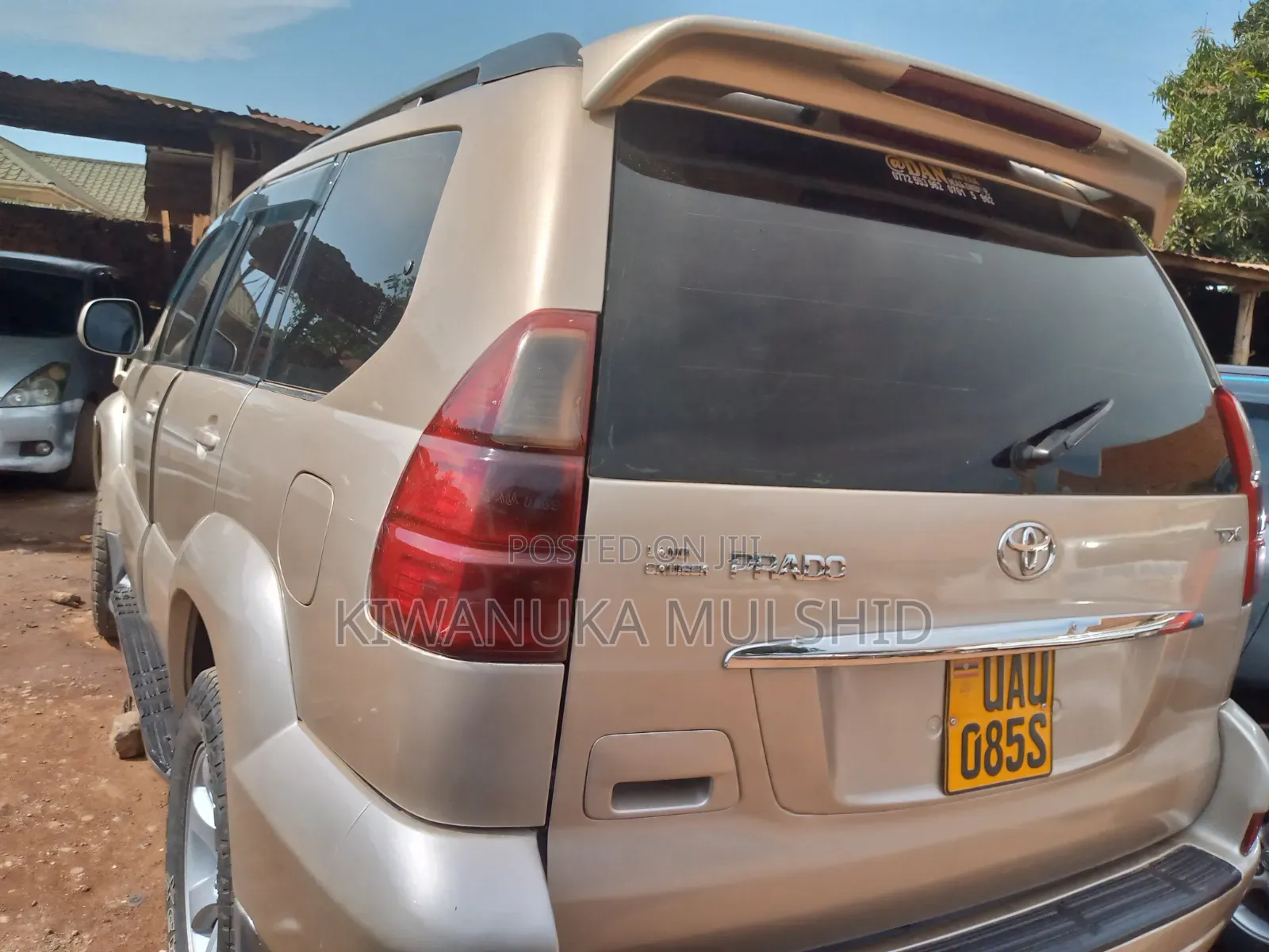 Toyota Land Cruiser Prado 2004 Gold