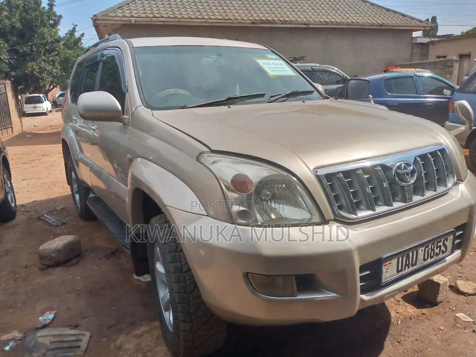 Toyota Land Cruiser Prado 2004 Gold