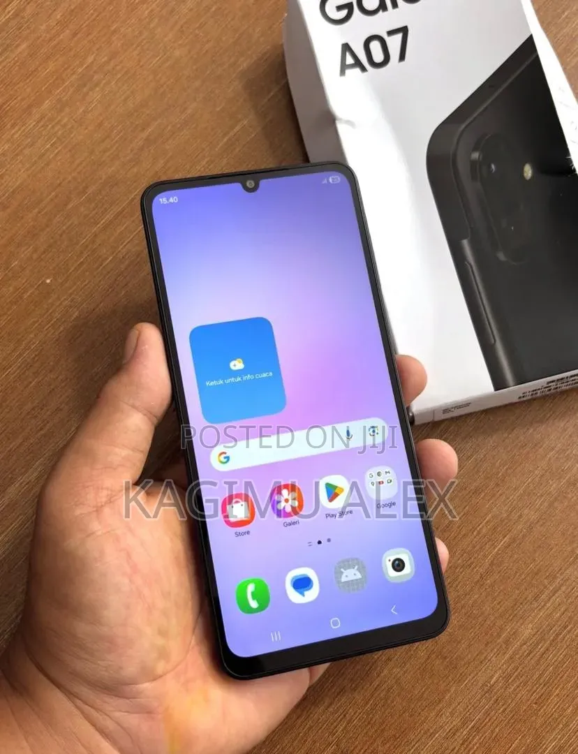 New Samsung Galaxy A07 4G 128 GB Black