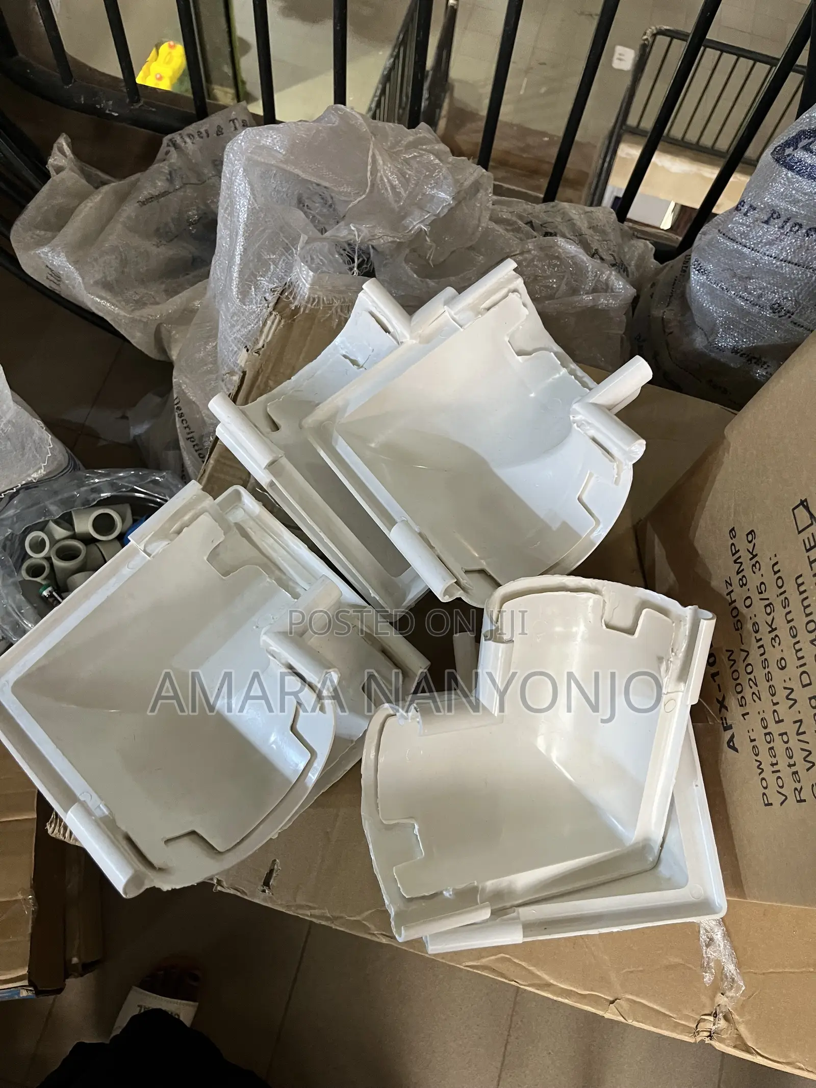 Gutters Fitting 4/5 Inch Connector U Angle, Valley Box, / All Sizes