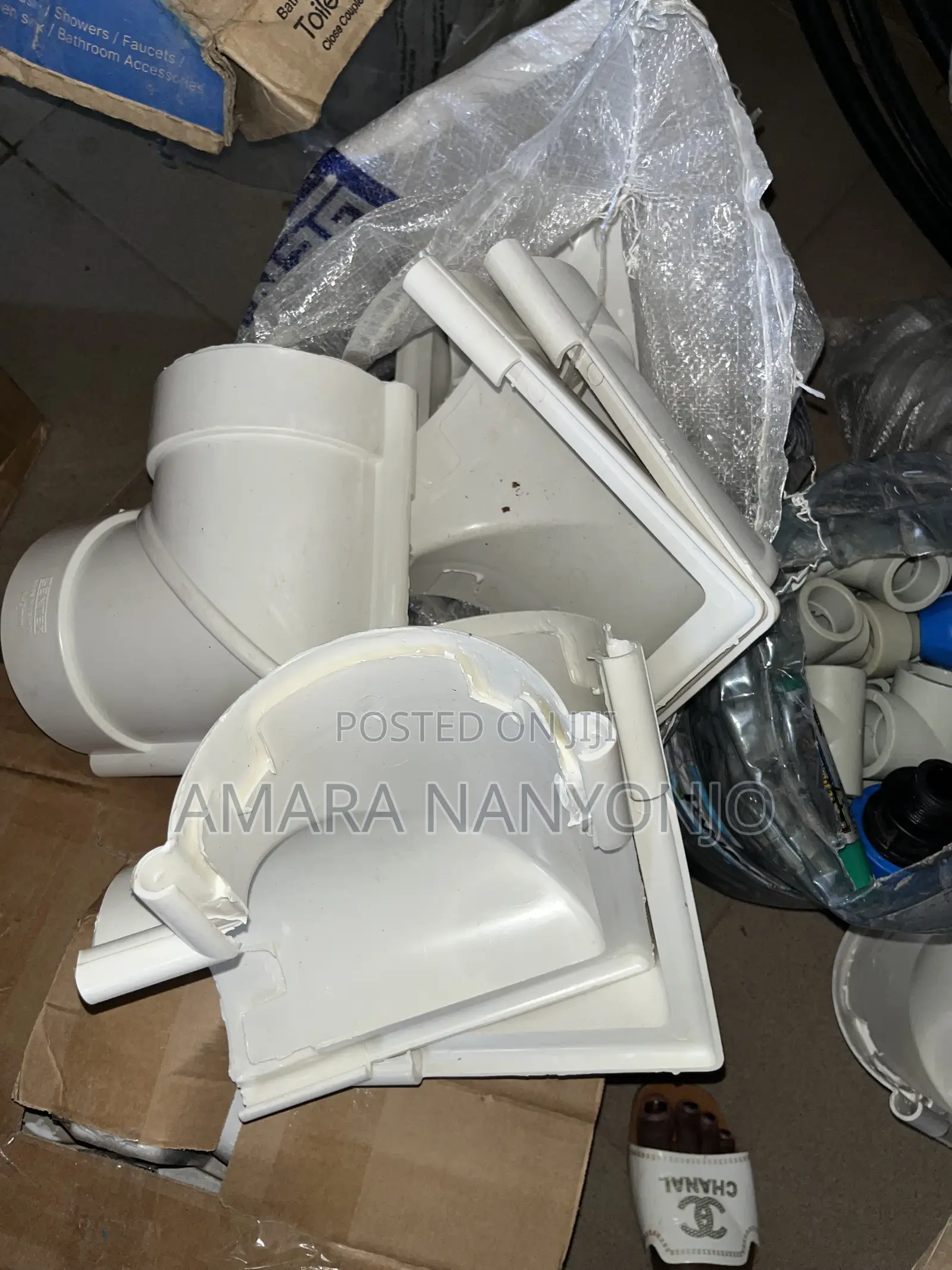 Gutters Fitting 4/5 Inch Connector U Angle, Valley Box, / All Sizes