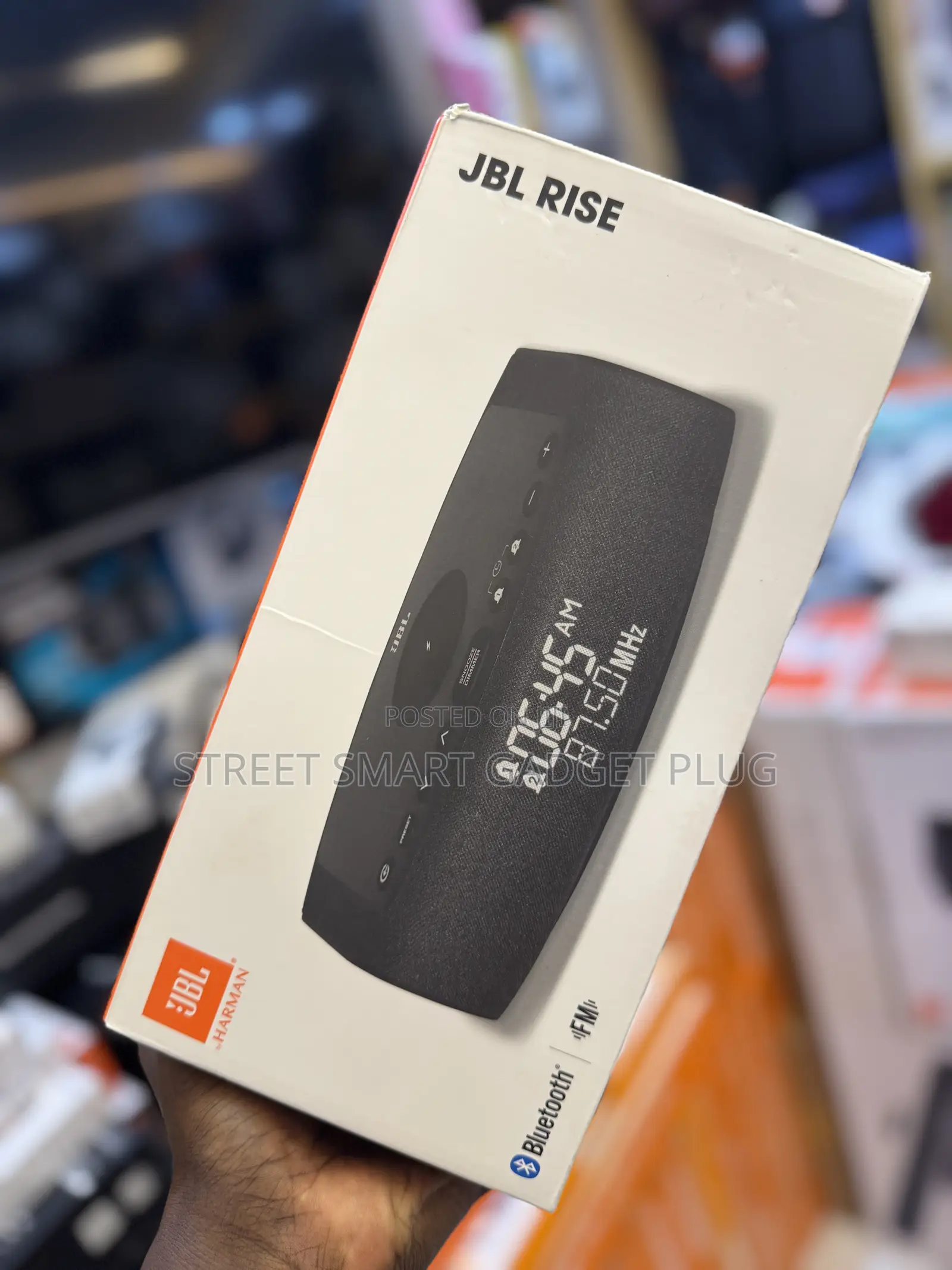 JBL Rise Bluetooth Clock Speaker With Fm Radio