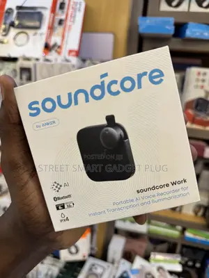Anker Soundcore Work Coin Sized Ai Voice Recorder 8gb