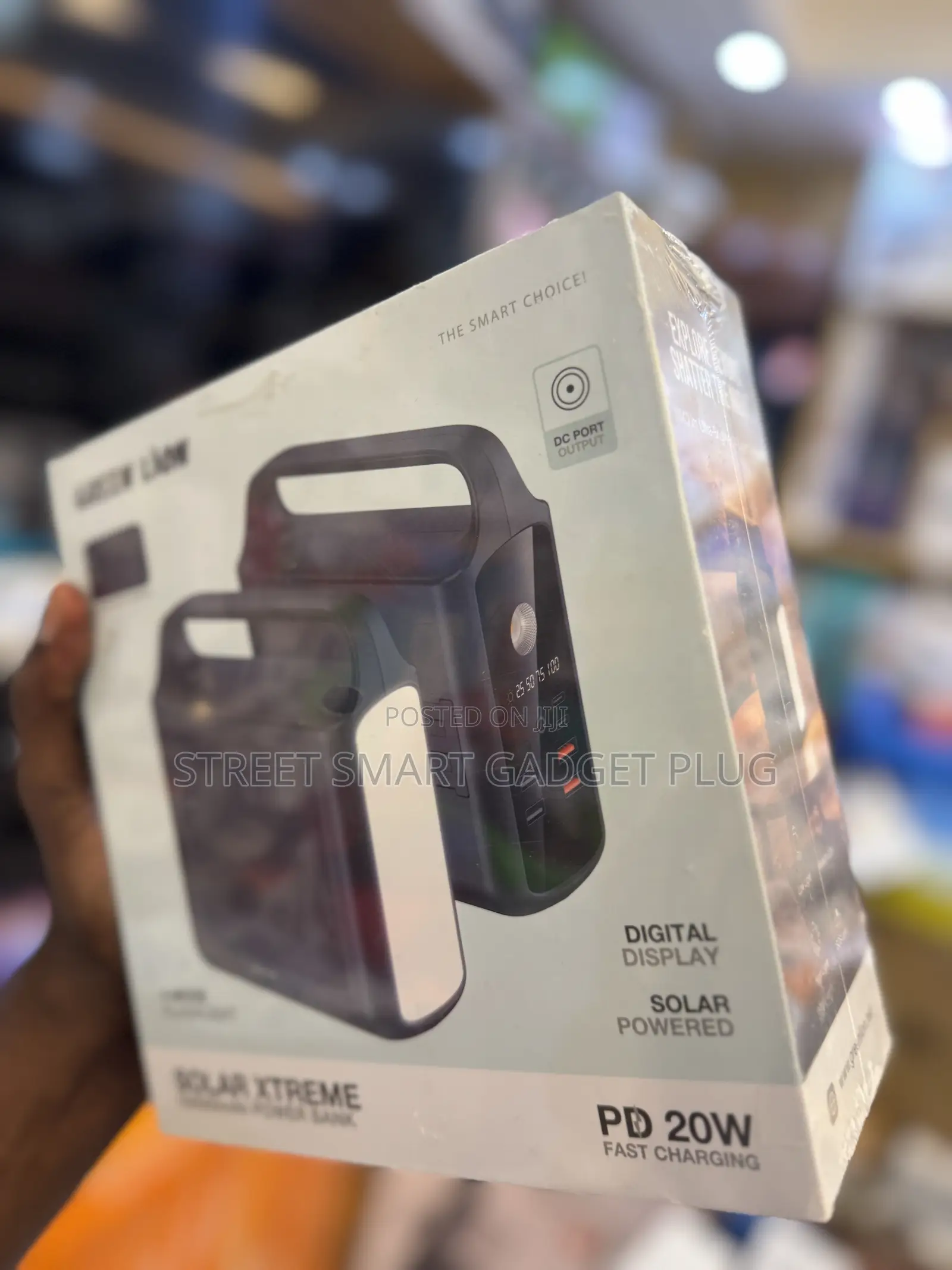 Greenlion Solar Extreme 100,000mah Solar Power Bank 20watts PD