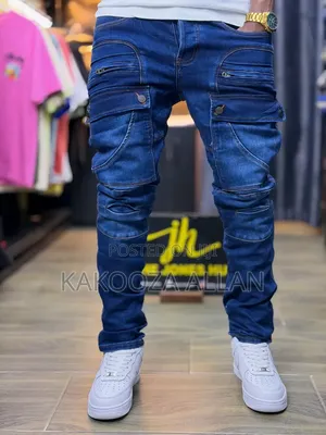 Denim Stretcher Pants