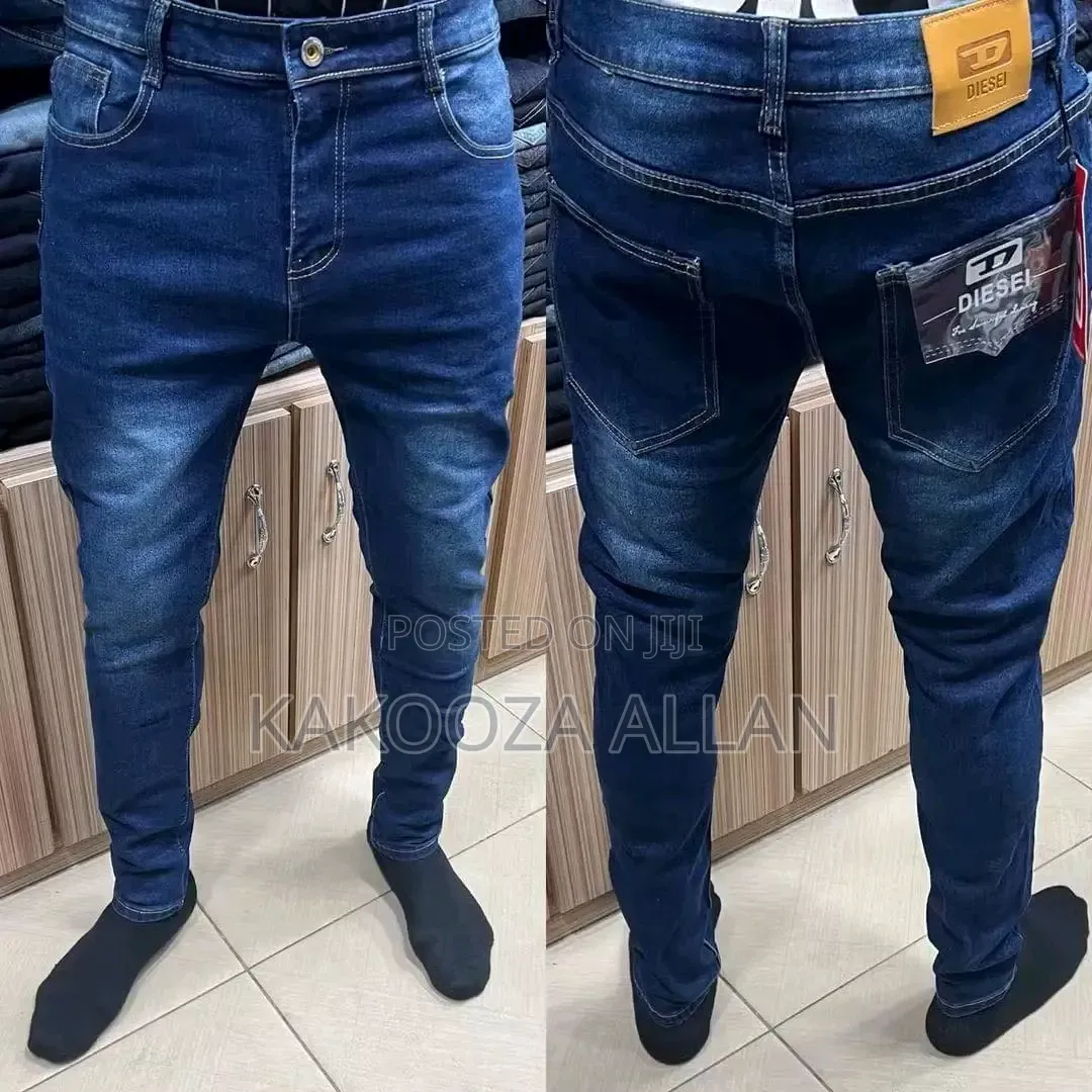 Denim Stretcher Pants