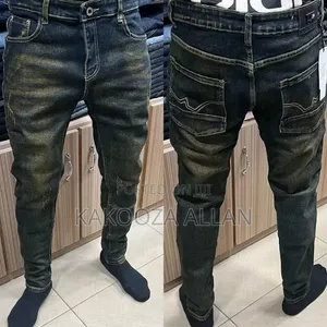 Denim Stretcher Pants