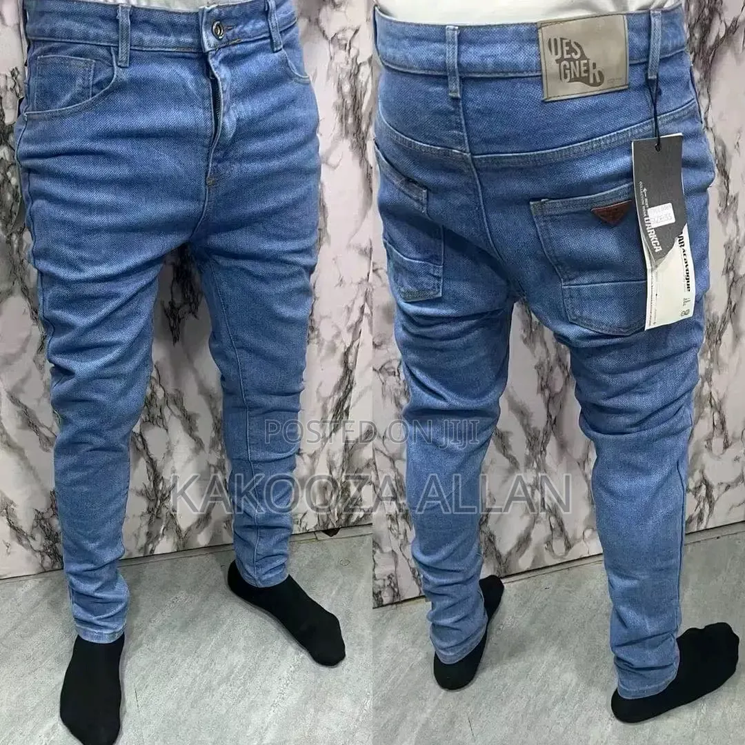 Denim Stretcher Pants