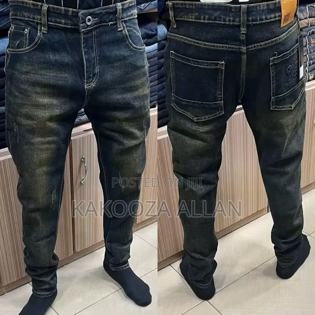 Denim Stretcher Pants