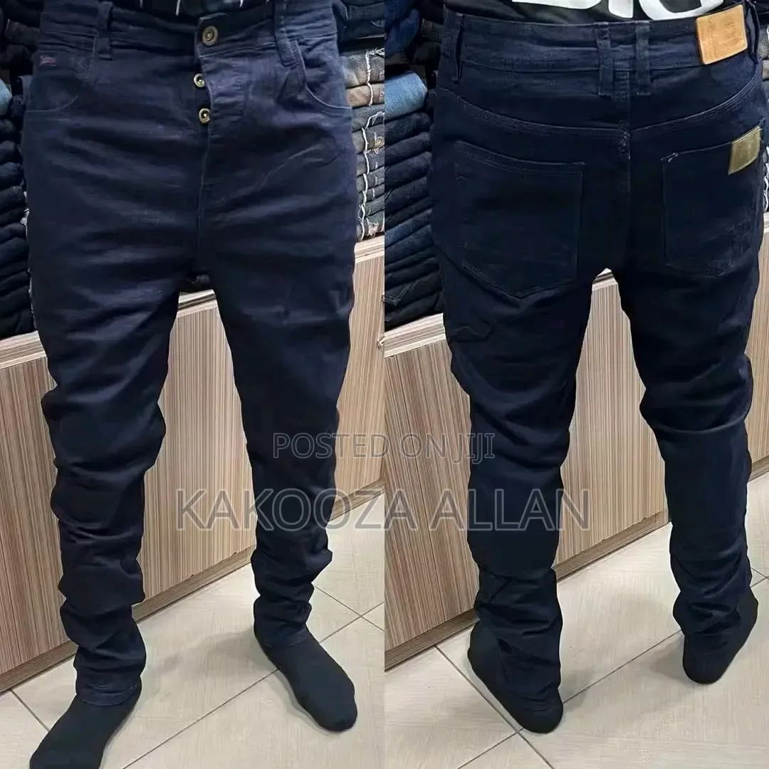 Denim Stretcher Pants
