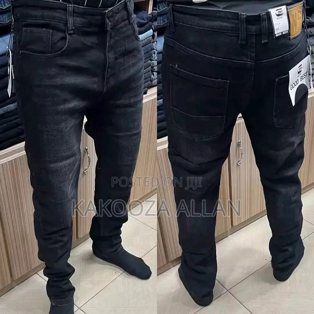 Denim Stretcher Pants