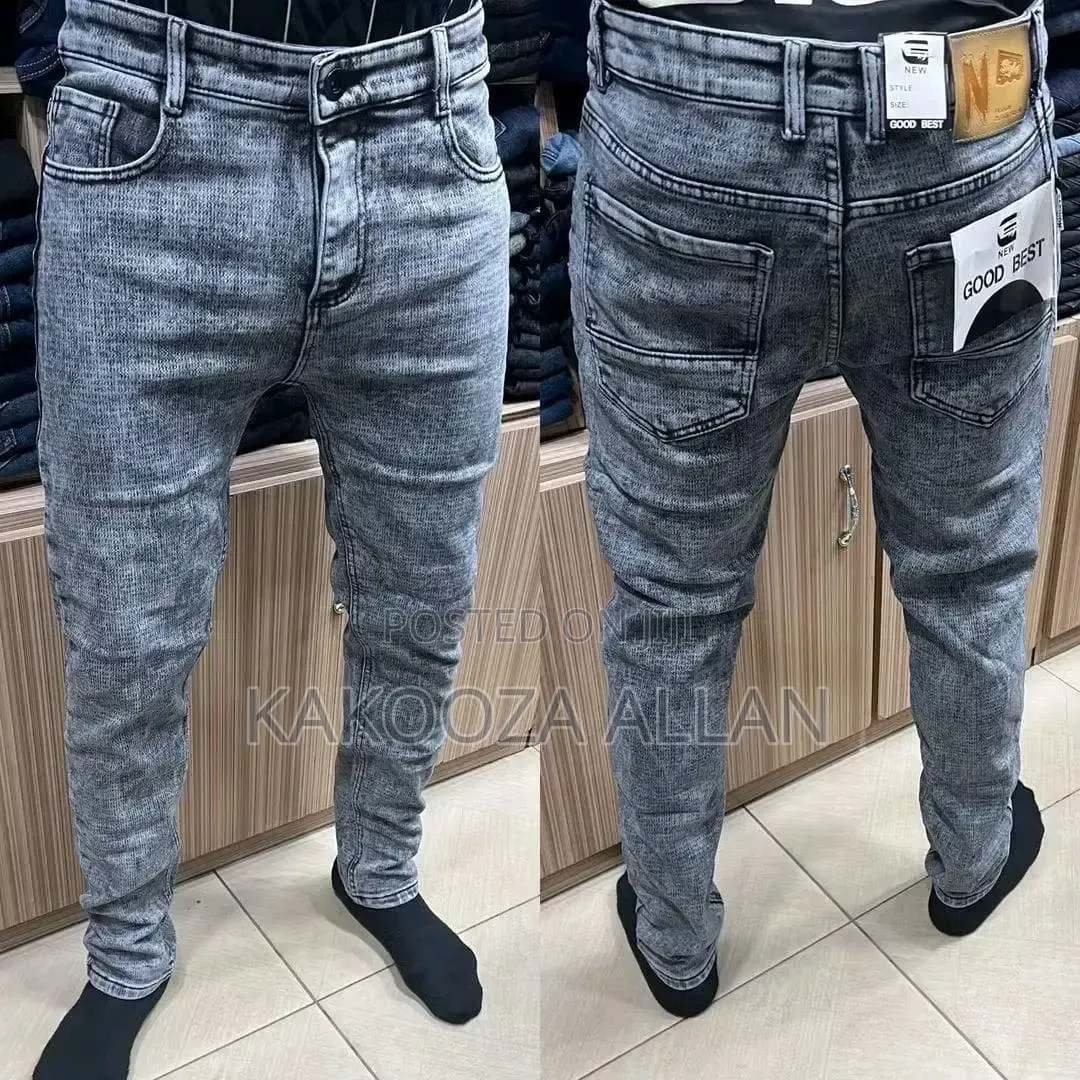 Denim Stretcher Pants