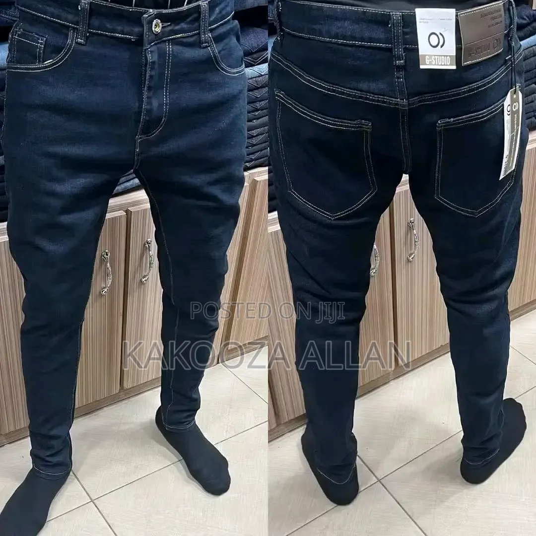 Denim Stretcher Pants