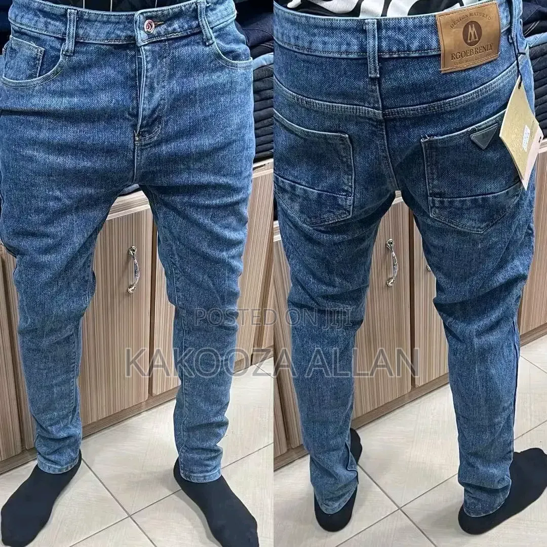 Denim Stretcher Pants