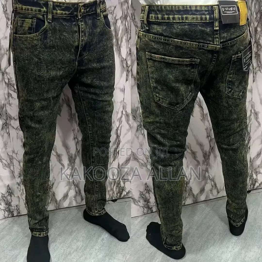 Denim Stretcher Pants