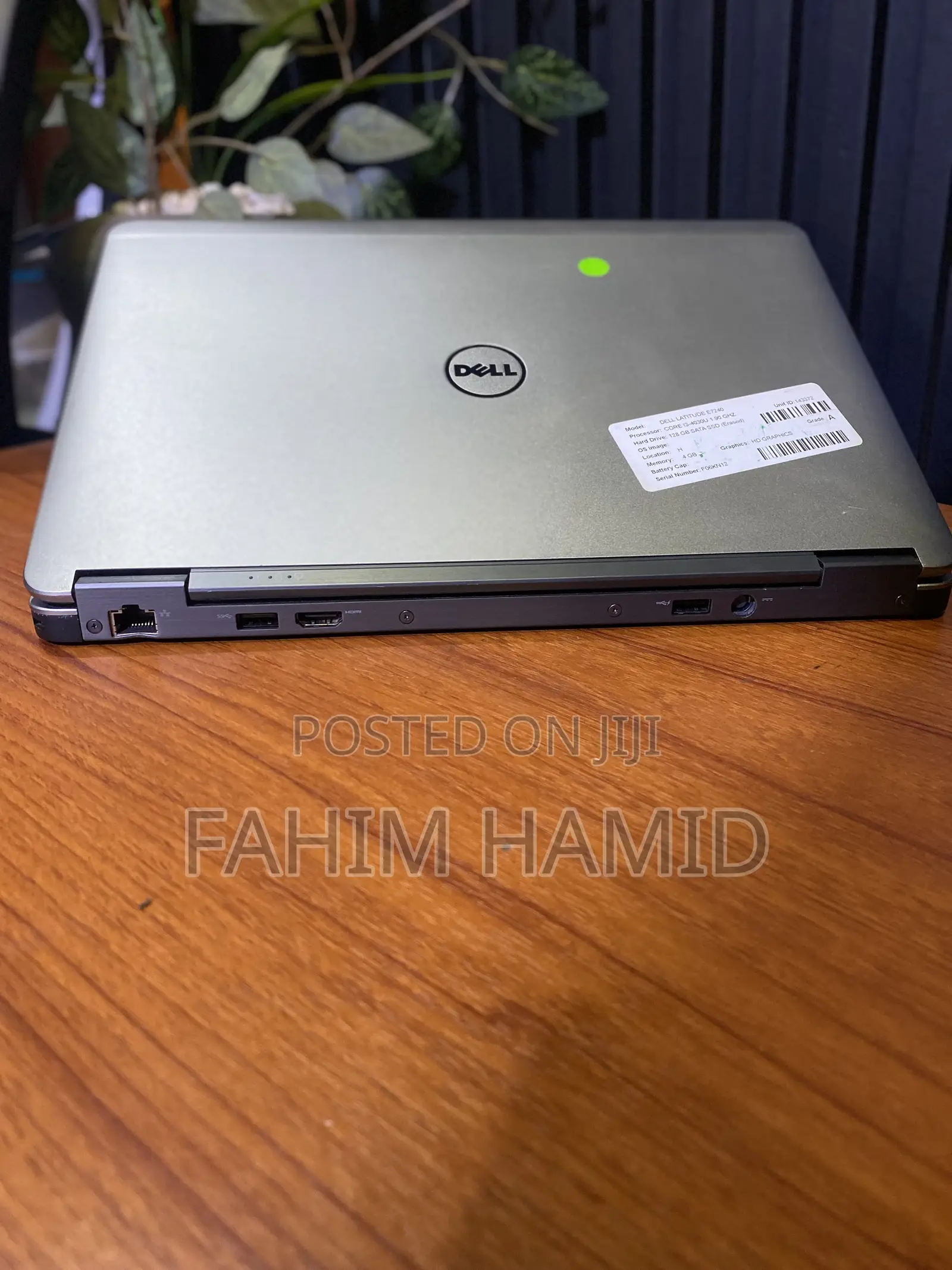 Laptop Dell Latitude E7240 4GB Intel Core i3 SSD 128GB