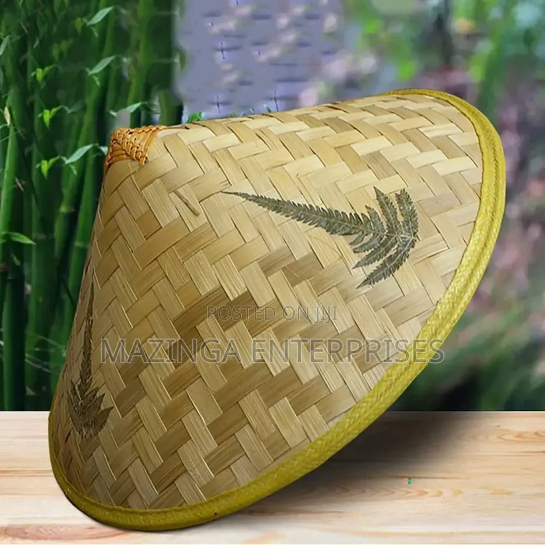 Traditional Chinese Hand Woven Bamboo Conical Hat