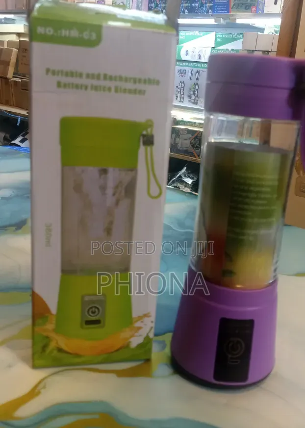 Rechargeable and Portable Juice Blender