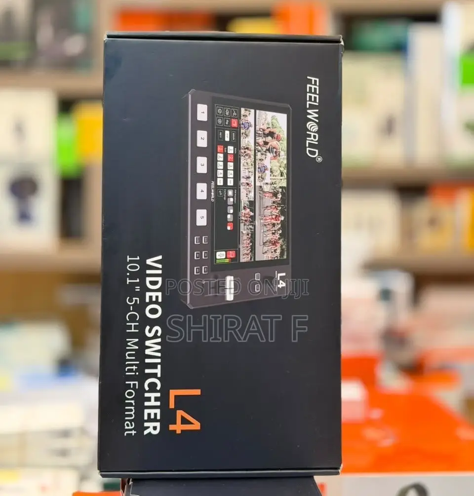 Feelworld L4 Switcher 10.1 Camera Video Mixer