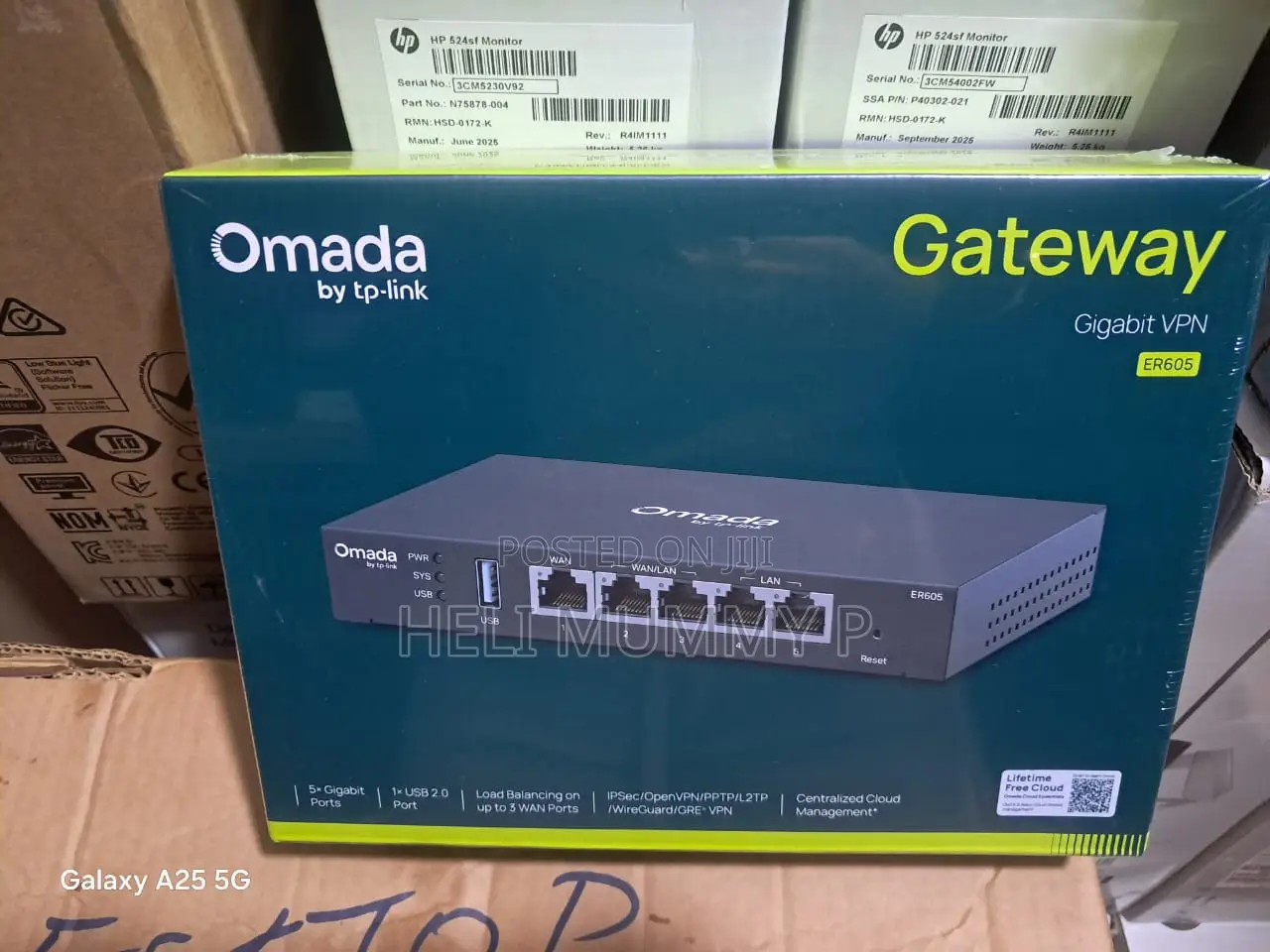 TP-Link Omada ER605 Gigabit VPN Gateway Wan Router